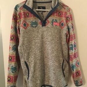 Simply southern small sweatshirt aztec